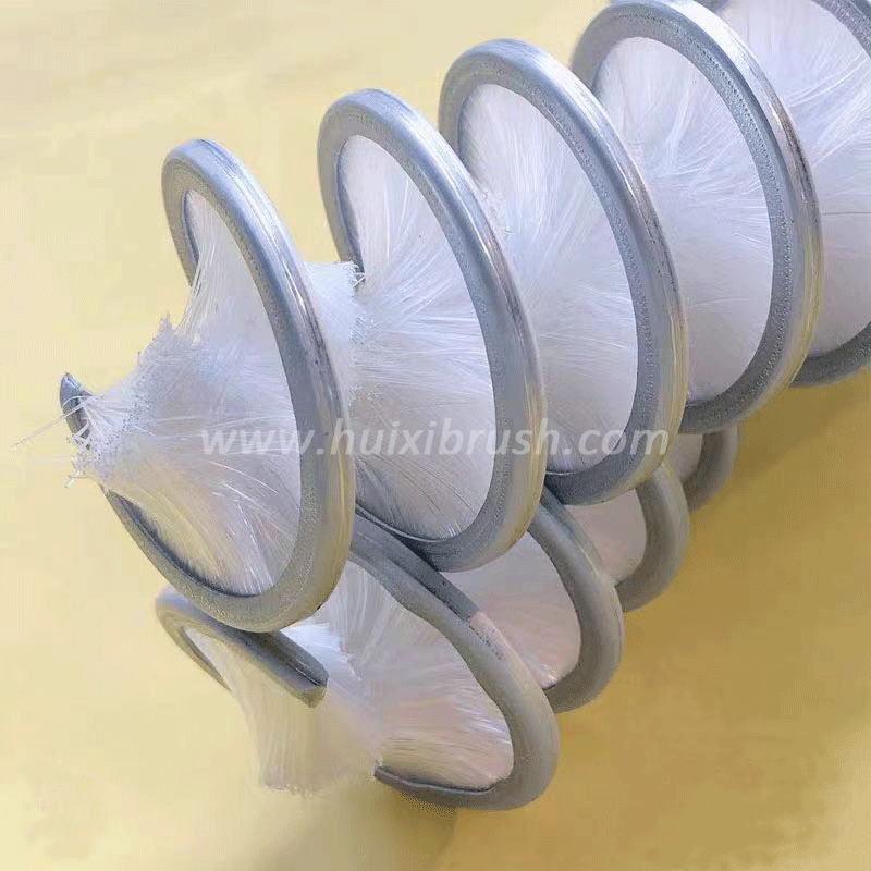 Nylon Spiral Brush_Nylon Spiral Brush Roller Suppliers and Manufacturers Huixi Brush